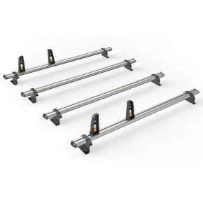 Peugeot Boxer Roof Rack For 2006+ LWB/ELWB L3, L4 High Roof H2 Models (4 Roof Bars - ULTI Bar By Van Guard)