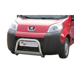 Peugeot Bipper Bull Bar 2008+ Chrome 63mm