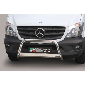 Mercedes Sprinter Bull Bar 2013-2017 Chrome 63mm