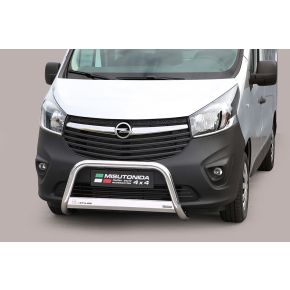 Vauxhall Vivaro Bull Bar 2014-2018 Chrome 63mm