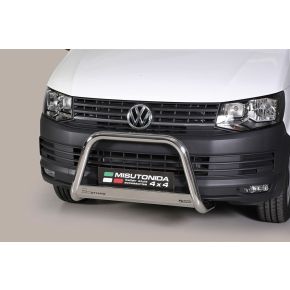 VW Transporter T6 Bull Bar 2015-2018 Chrome 63mm