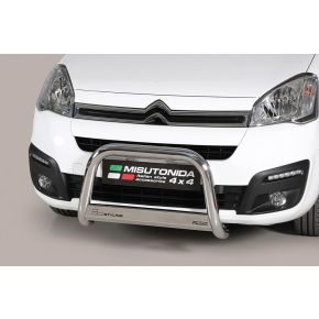 Citroen Berlingo Bull Bar 2015-2017 Chrome 63mm