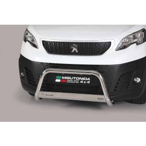 Peugeot Expert Bull Bar 2016+ Chrome 63mm