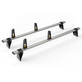 Ford Transit Roof Rack For 2000-2014 50mm Gutter (2 Roof Bars ULTIBar+ By Van Guard)