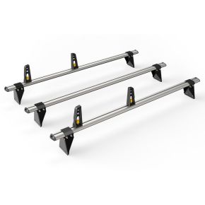 Ford Transit Roof Rack For 2000-2014 50mm Gutter (3 Roof Bars ULTIBar+ By Van Guard)