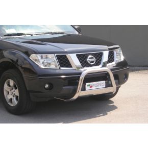 Nissan Navara Bull Bar 2005-2010 Chrome or Black Stainless Steel