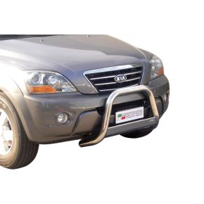 Kia Sorento Bull Bar 2006+ Chrome or Black Stainless Steel