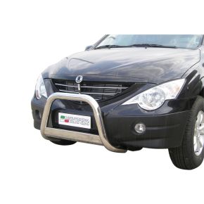 Ssangyong Actyon Bull Bar 2006+ Chrome 63mm