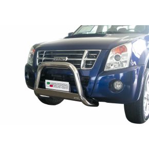 Isuzu D-Max Bull Bar 2007-2012 Double Cab Chrome or Black Stainless Steel