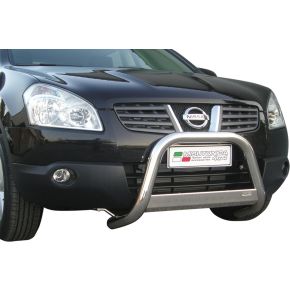 Nissan Qashqai Bull Bar 2007-2010 Chrome or Black Stainless Steel