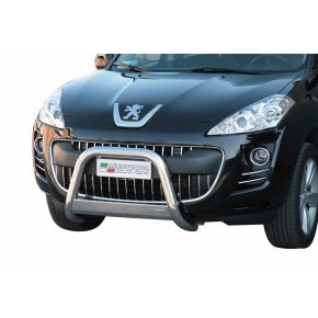 Peugeot 4007 Bull Bar 2008+ Chrome or Black Stainless Steel