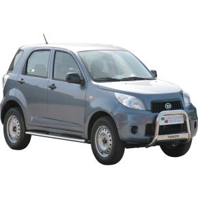 Daihatsu Terios Bull Bar 2009+ Chrome or Black Stainless Steel