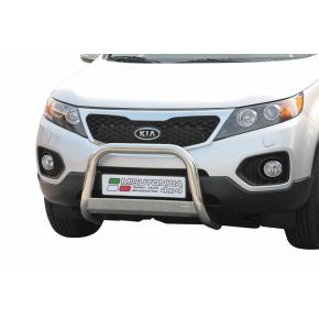 Kia Sorento Bull Bar 2009-2012 Chrome or Black Stainless Steel