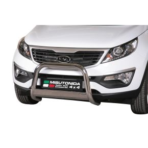 Kia Sportage Bull Bar 2010-2015 Chrome or Black Stainless Steel