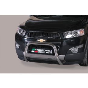 Chevrolet Captiva Bull Bar 2011+ Chrome or Black Stainless Steel