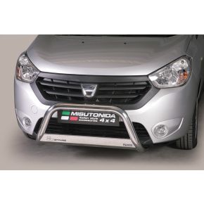 Dacia Dokker Bull Bar Chrome or Black Stainless Steel