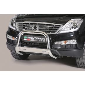 Ssangyong Rexton Bull Bar 2013+ W Chrome 63mm