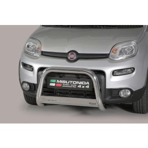 Fiat Panda Bull Bar 2013+ Chrome or Black Stainless Steel