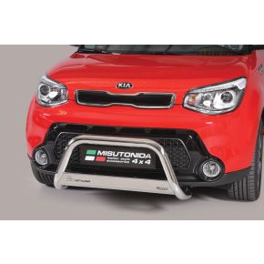 Kia Soul Bull Bar 2014+ Chrome or Black Stainless Steel