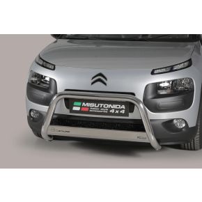 Citroen C4 Cactus Bull Bar Chrome or Black Stainless Steel