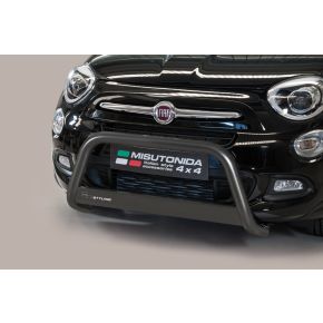 Fiat 500X Bull Bar Black 63mm