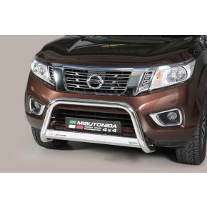 Nissan NP300 Navara Bull Bar 2016+ Chrome or Black Stainless Steel