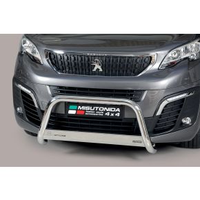 Peugeot Expert Traveller Bull Bar 2016+ Chrome or Black Stainless Steel