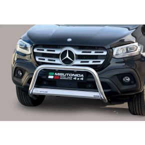 Mercedes X Class Bull Bar Chrome or Black Stainless Steel