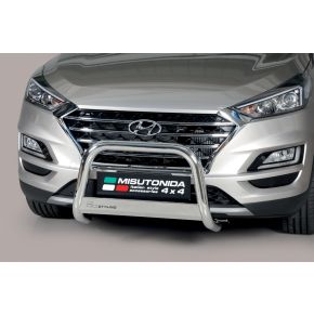 Hyundai Tucson Bull Bar 2018+ Chrome or Black Stainless Steel