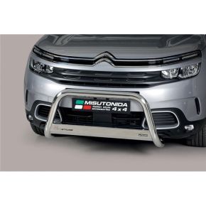 Citroen C5 Aircross Bull Bar 2019+ Chrome or Black Stainless Steel