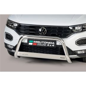 VW T Roc Bull Bar 2017+ Chrome 63mm