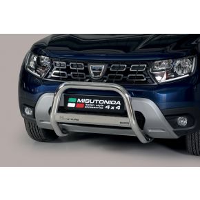 Dacia Duster Bull Bar 2018+ Chrome or Black Stainless Steel