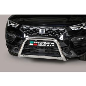 Seat Ateca Bull Bar 2021+ Chrome 63mm