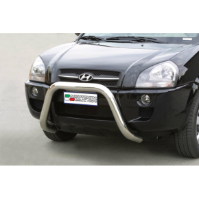 Hyundai Tucson Bull Bar 2004-2014 Chrome or Black Stainless Steel