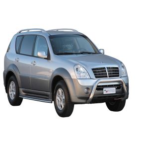 Ssangyong Rexton Bull Bar 2006-2012 MkII Chrome 76mm