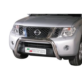 Nissan Navara Bull Bar 2010+ Double Cab Chrome or Black Stainless Steel