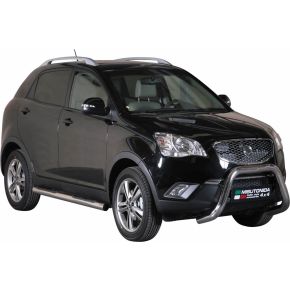 Ssangyong Korando Bull Bar 2011+ Chrome or Black Stainless Steel