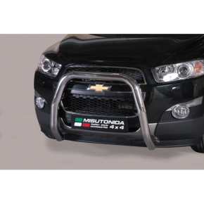 Chevrolet Captiva Bull Bar 2011+ Chrome or Black Stainless Steel