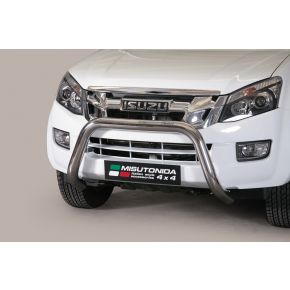 Isuzu D-Max Bull Bar 2012-2019 Double Cab Chrome or Black Stainless Steel