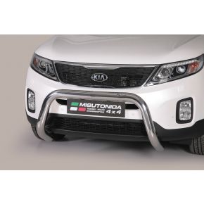 Kia Sorento Bull Bar 2012+ Chrome or Black Stainless Steel