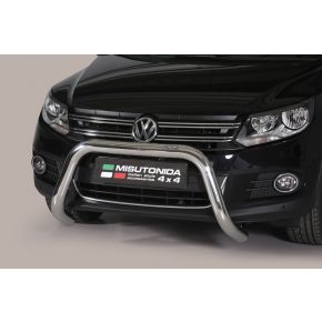 VW Tiguan Bull Bar 2011-2015 Sport & Style-Trend & Fun Chrome 76mm