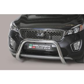 Kia Sorento Bull Bar 2015+ Chrome or Black Stainless Steel