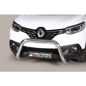 Renault Kadjar Bull Bar 2015+ Chrome 76mm