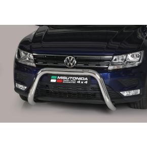 VW Tiguan Bull Bar 2016+ Chrome 76mm