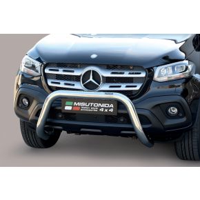 Mercedes X Class Bull Bar Chrome or Black Stainless Steel