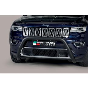 Jeep Grand Cherokee Overland Bull Bar 2015+ Black 76mm