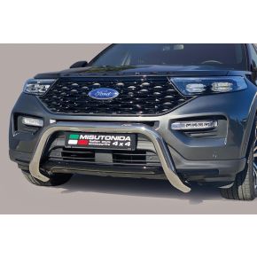 Ford Explorer Bull Bar 2021+ Chrome or Black Stainless Steel