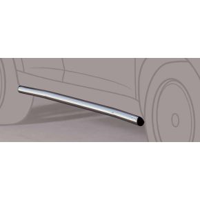 Toyota Proace Side Bars LWB (Round) Stainless Steel Chrome